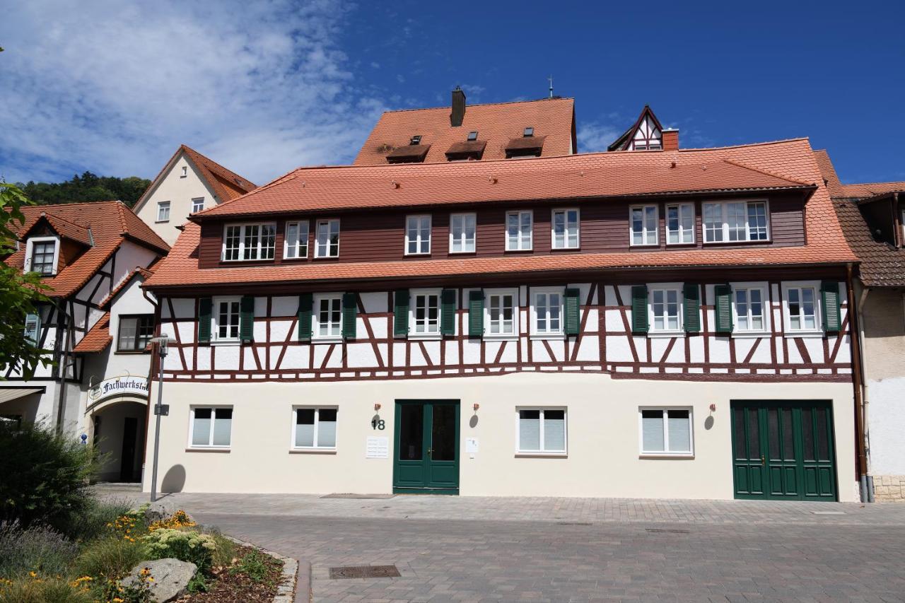 Das Schiefe Haus- Wohnung "Nibelungen" Heppenheim  Exterior photo